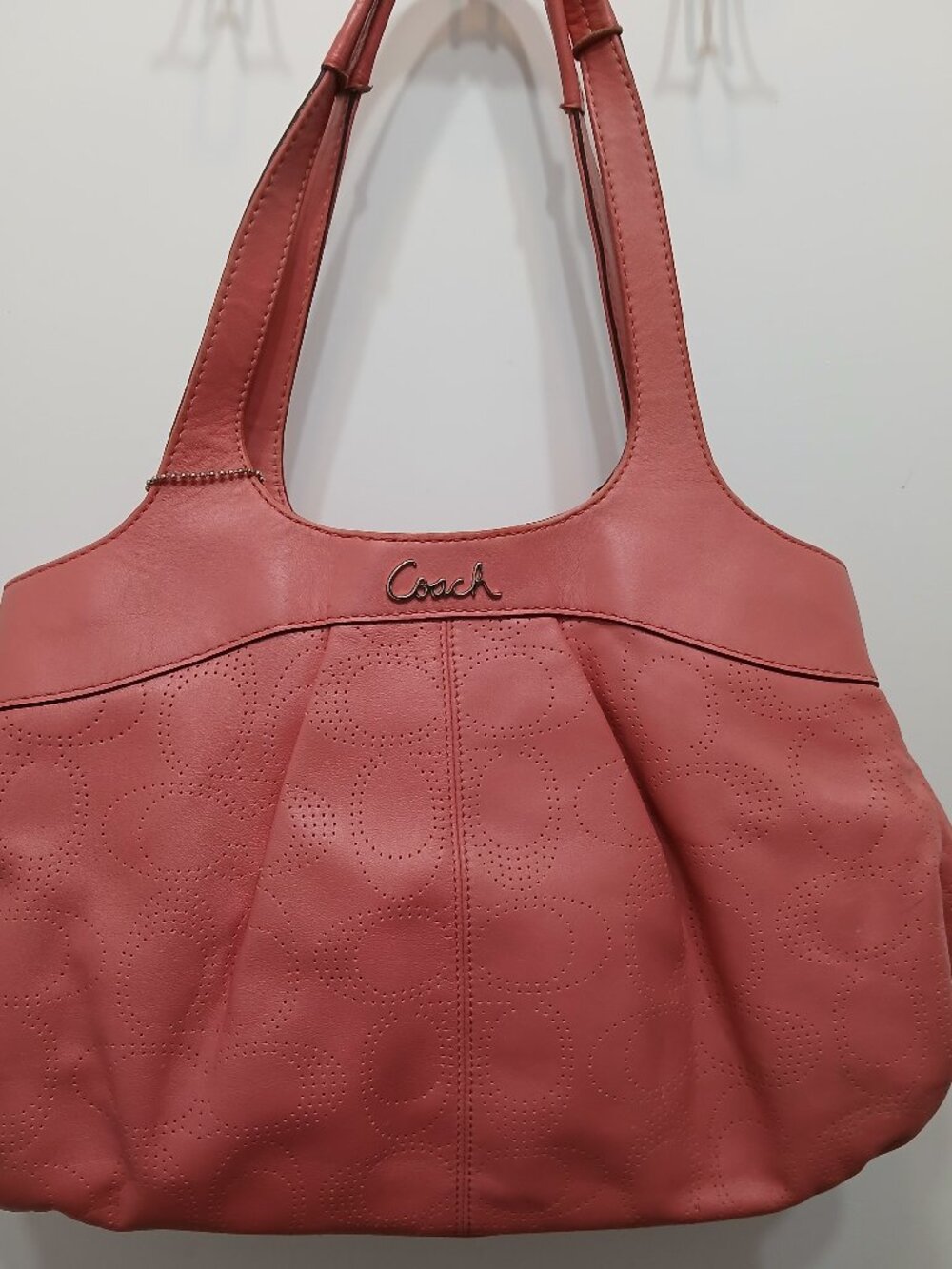 Coach Creamy Leather Hobo
